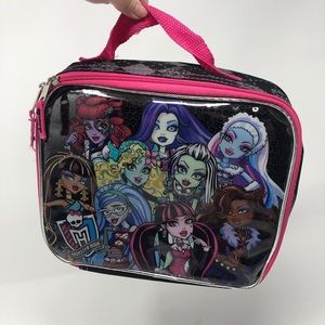 monster high lunchbox (very good condition 🖤)